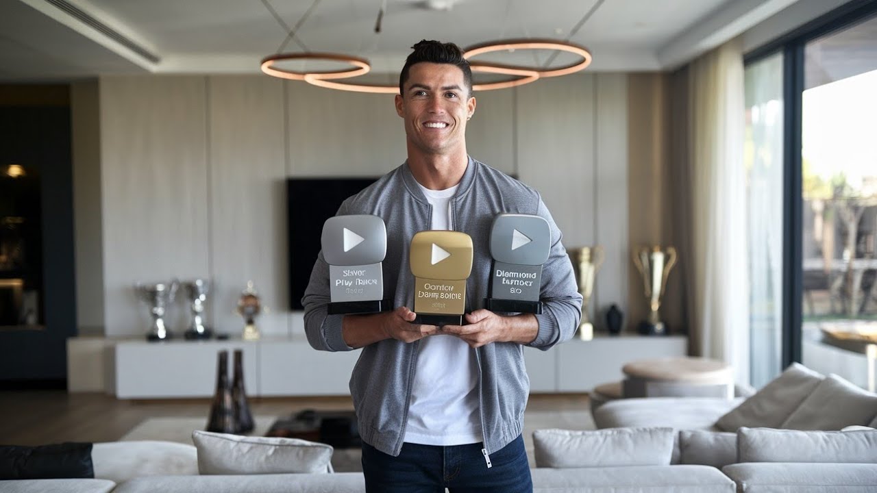 Cristiano Ronaldo Opens a YouTube Channel